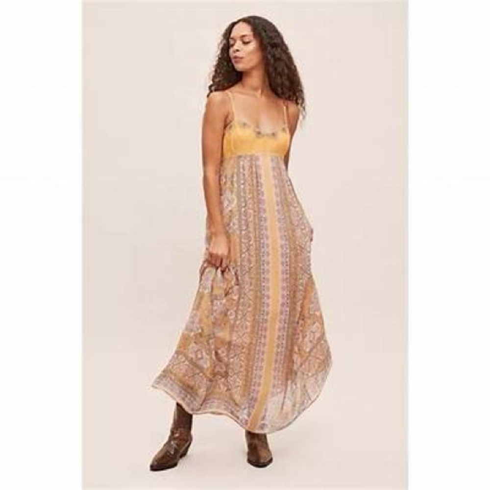 Anthropologie Calida Maxi Dress
